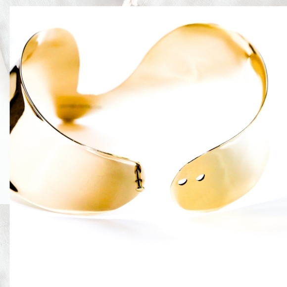 Sterling Silver or brass choker collar necklace … - Picture 6 of 7